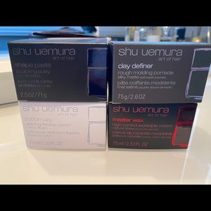 Shu Uemura set of 4 hair products